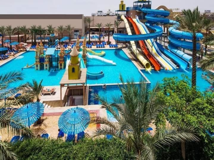Mirage Bay Resort & Aqua Park Apartment Hurghada Buitenkant foto